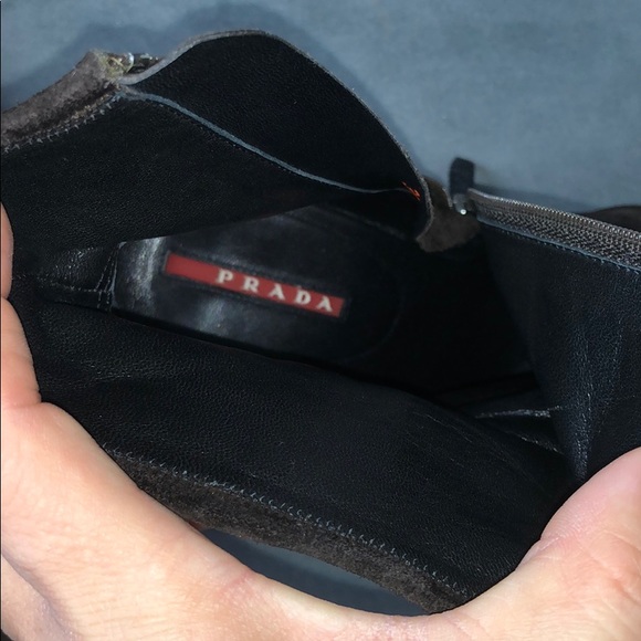 Dark brown Prada boots - Picture 4 of 7